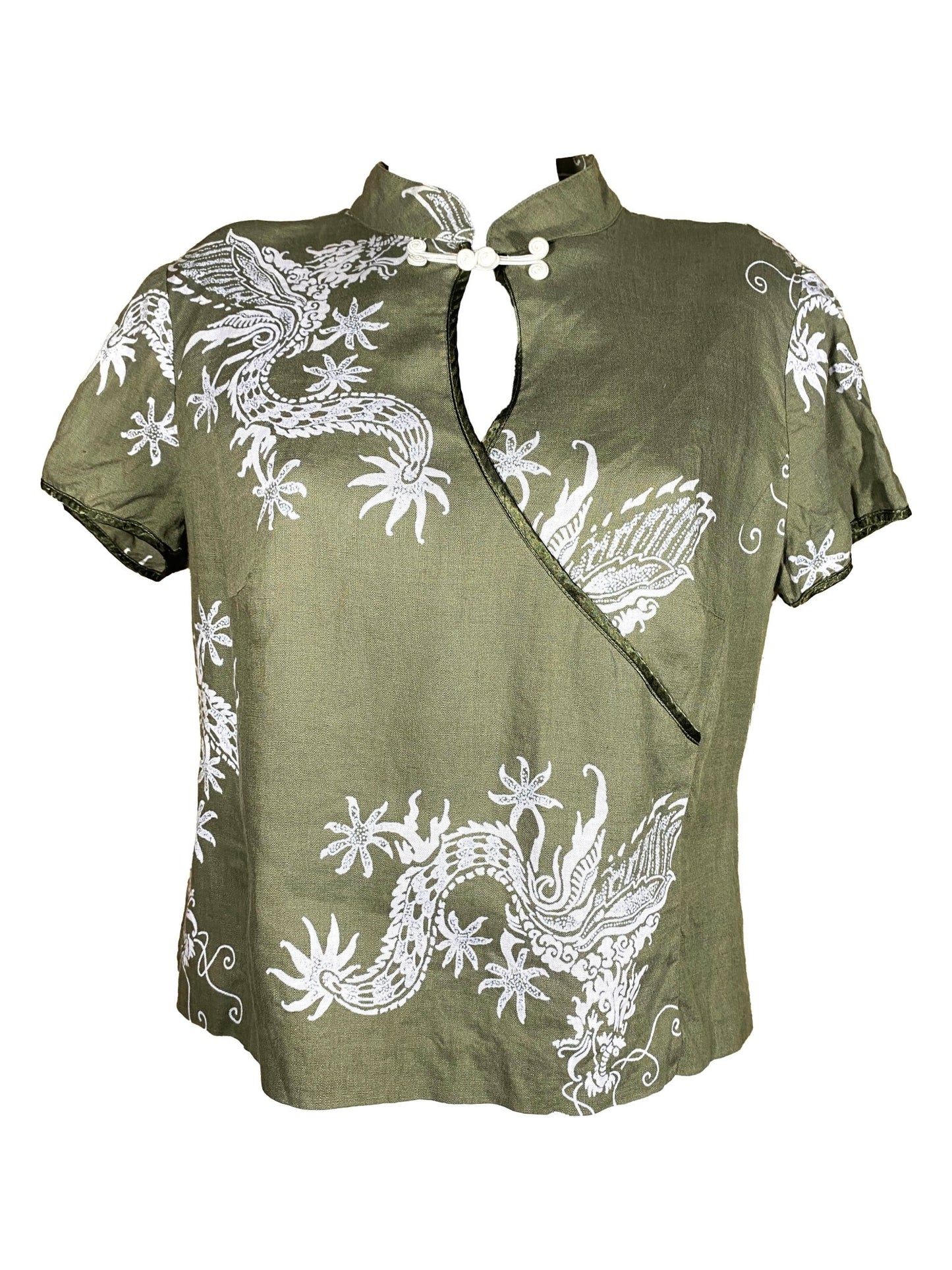 Top Initiative Vert Femme XXL - Trésor