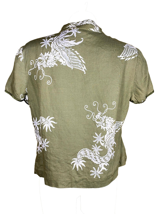 Top Initiative Vert Femme XXL - Trésor