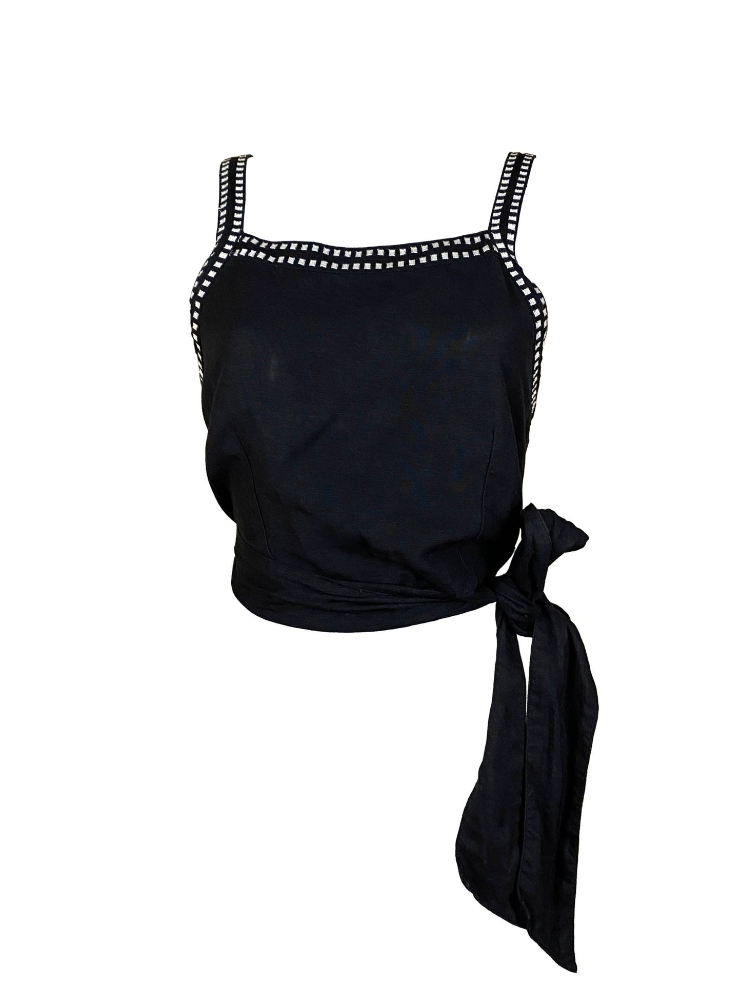 Top Scotch & Soda Noir Femme S - Trésor