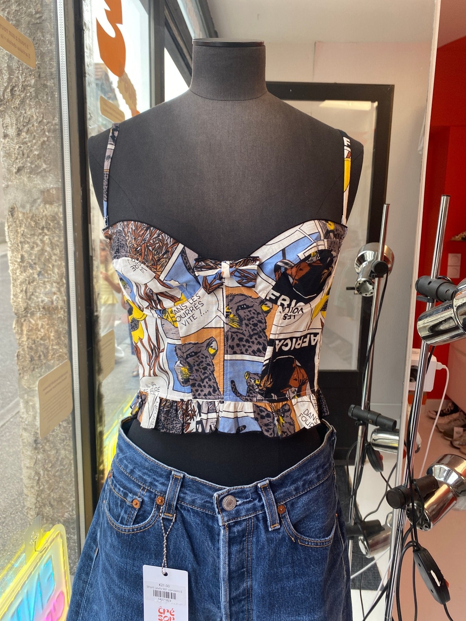 Top vintage made in France femme S - Trésor