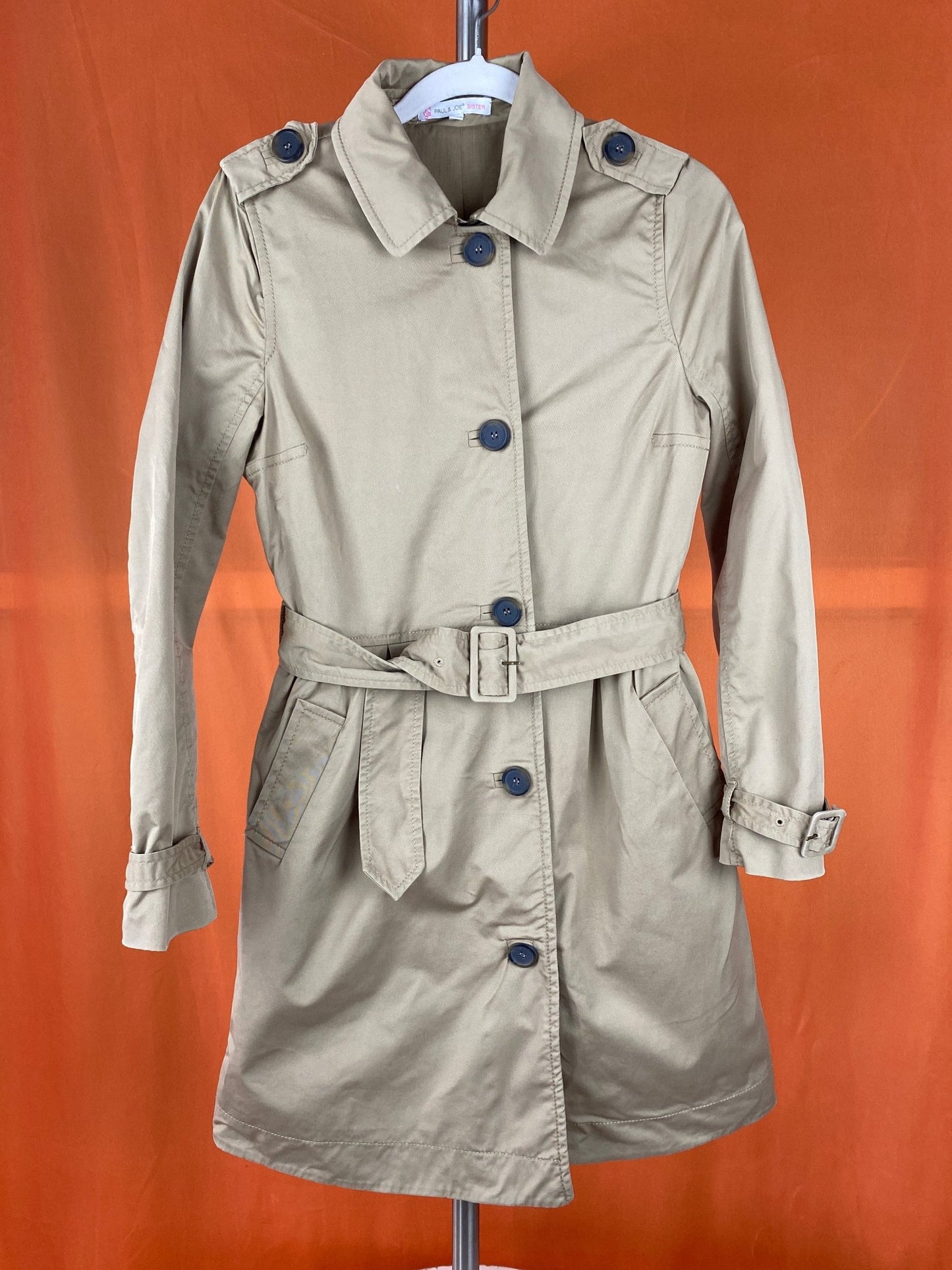 Trench coat « Paul & Joe sister » beige femme S - Trésor