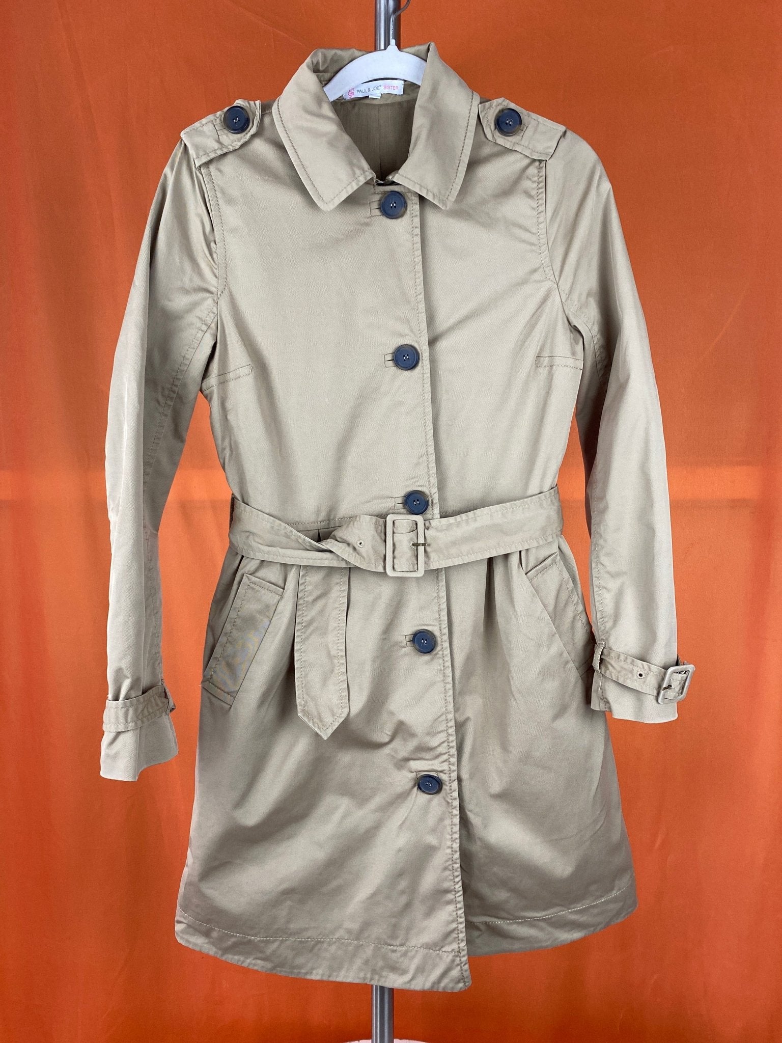 Trench coat « Paul & Joe sister » beige femme S - Trésor