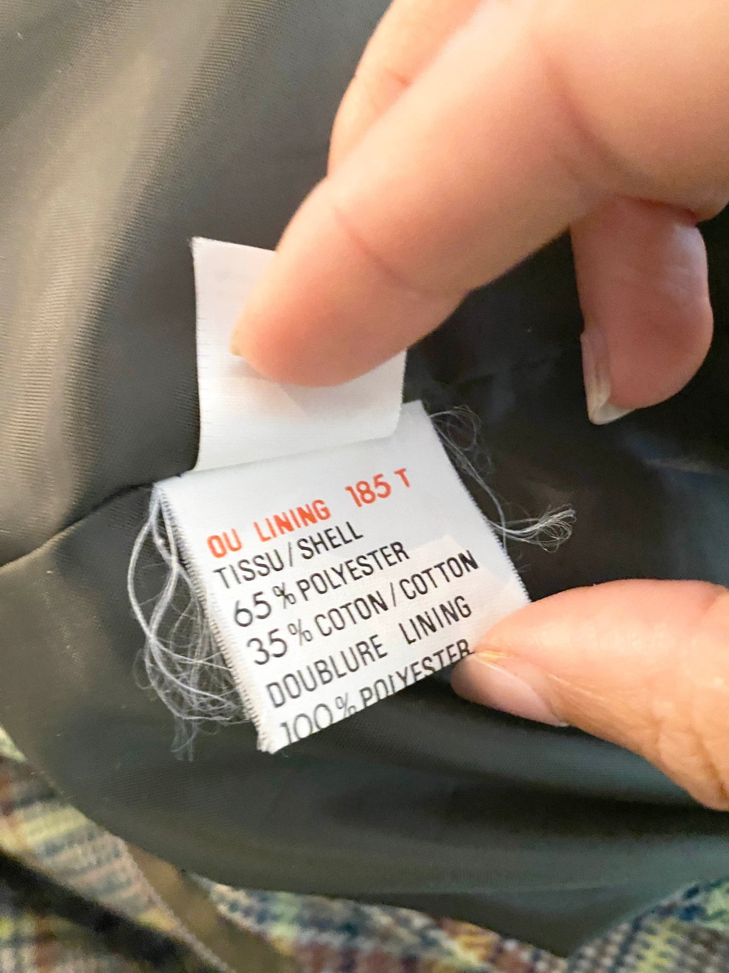 Trench - coat vintage Vert kaki Femme L - Trésor