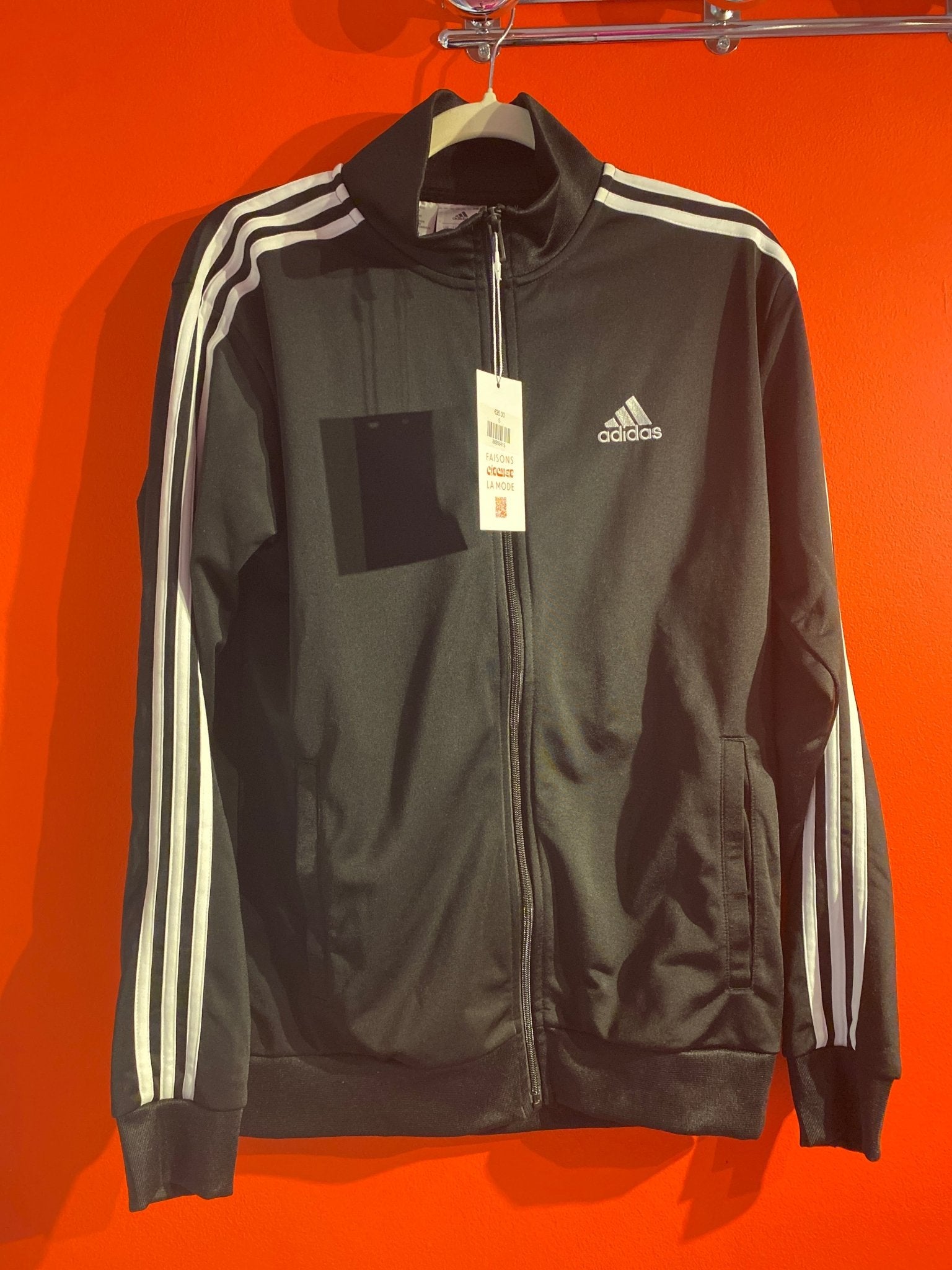Veste de jogging Adidas firebird noire mixte S - Trésor
