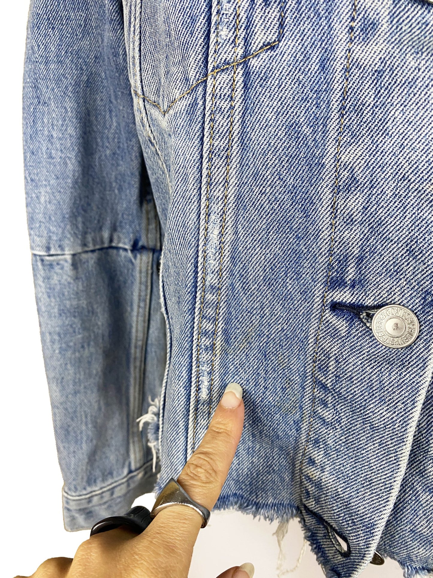Veste en jean Levi's Bleu Femme S - Trésor