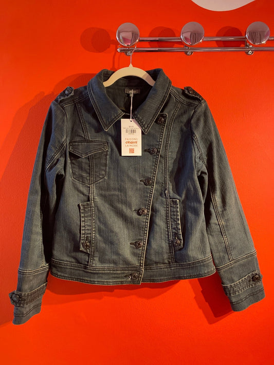 Veste jean Phildar femme XL - Trésor