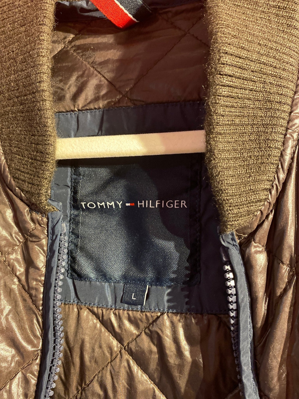 Veste légère Tommy Hilfiger femme marron L - Trésor