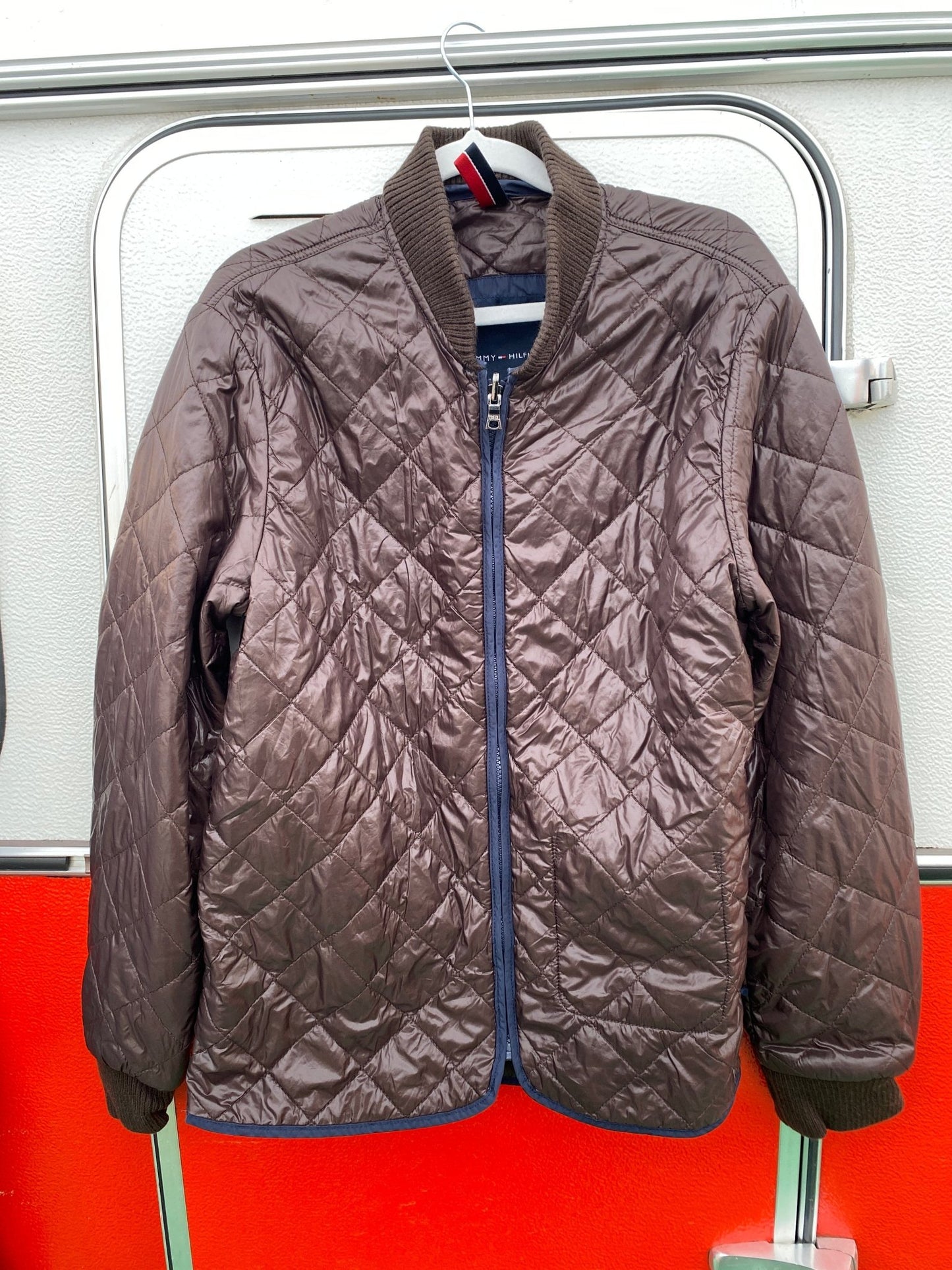 Veste légère Tommy Hilfiger femme marron L - Trésor