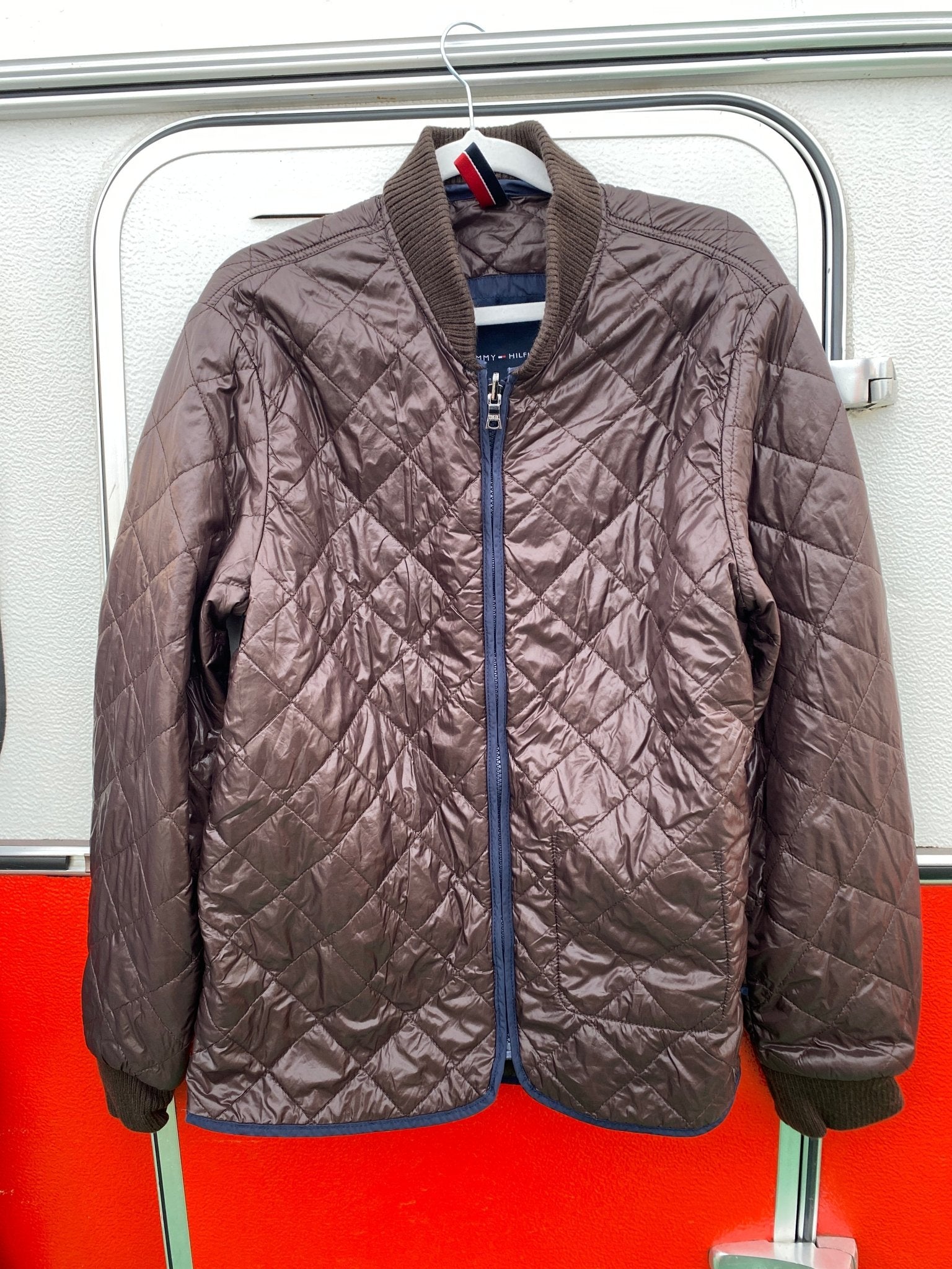 Veste légère Tommy Hilfiger femme marron L - Trésor