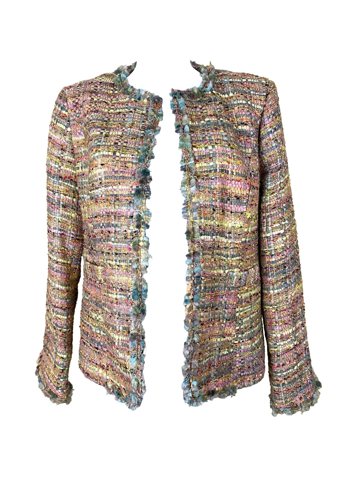 Veste Olivier Grant tweed Multicolore 3XL - Trésor