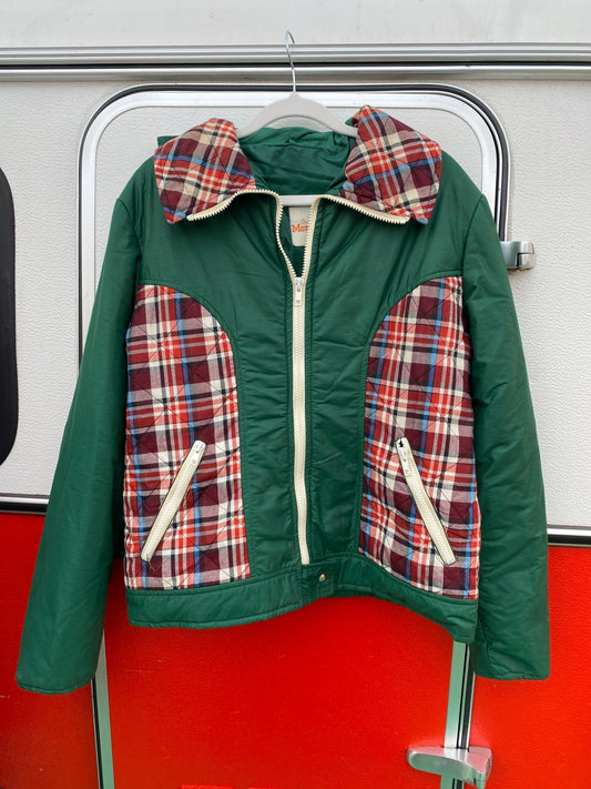 Veste rembourrée vintage femme « Créations Montval » L - Trésor