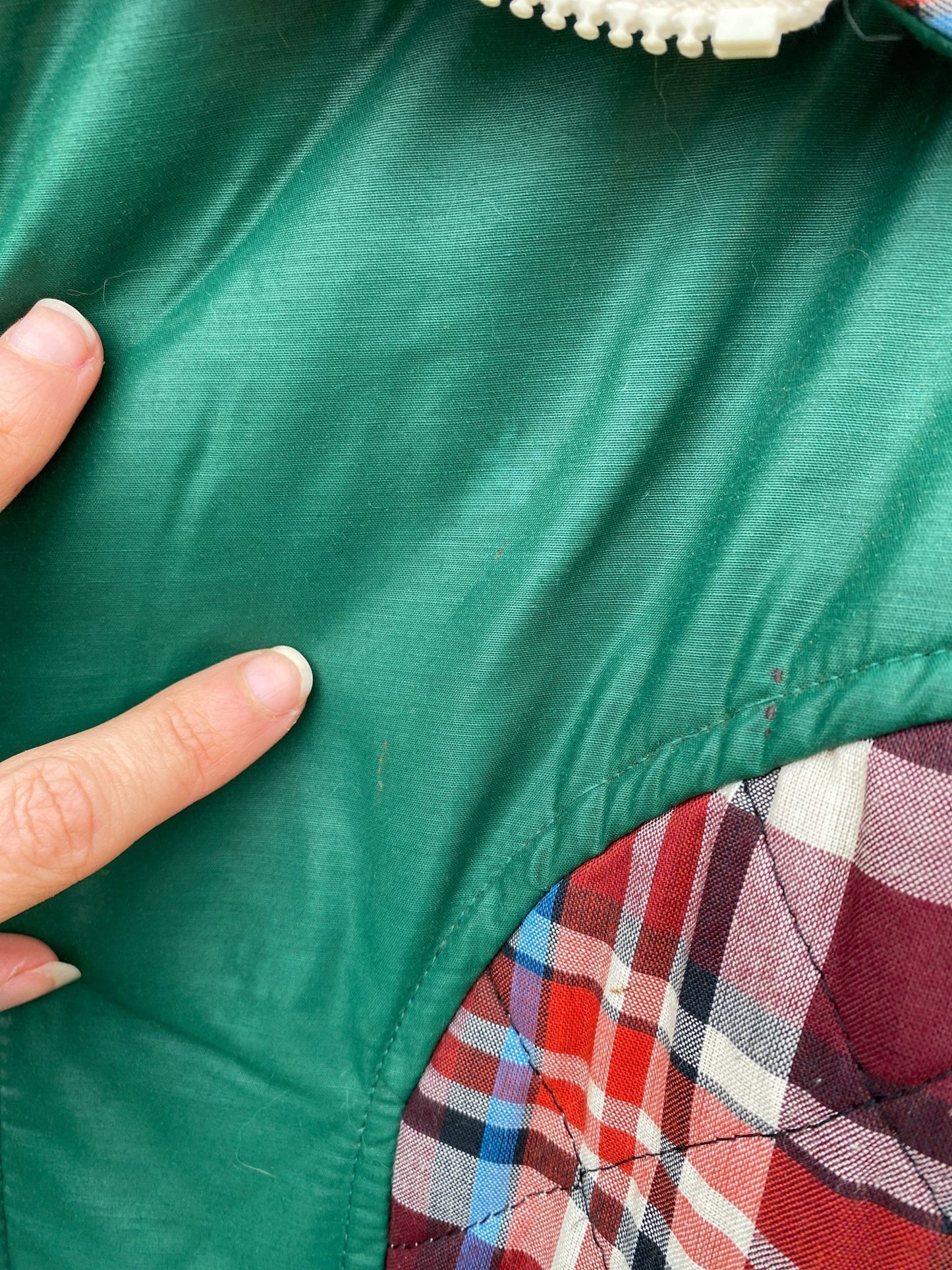 Veste rembourrée vintage femme « Créations Montval » L - Trésor